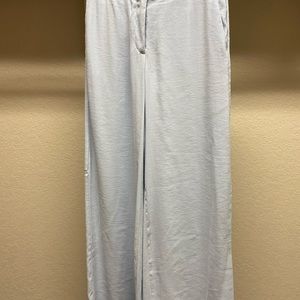 Drapery wide leg palazzo style pants